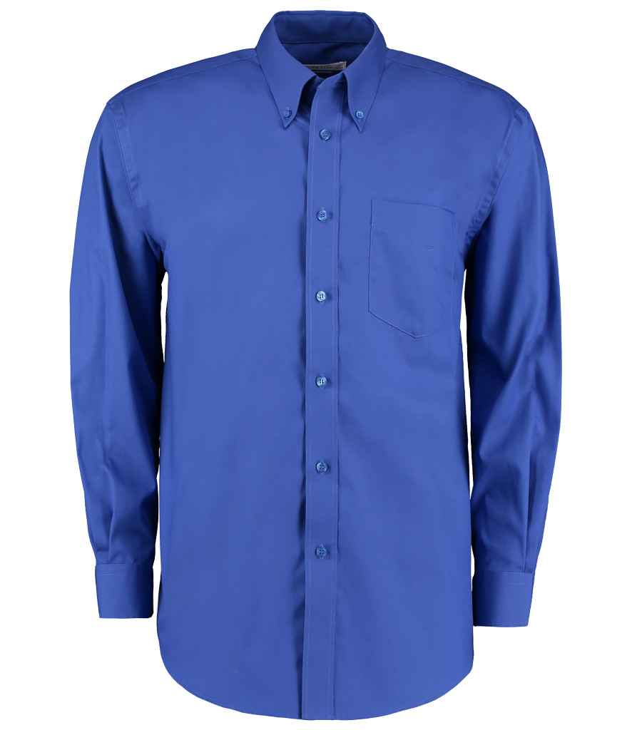 Kustom Kit Premium Long Sleeve Classic Fit Oxford Shirt K105 - Royal Blue