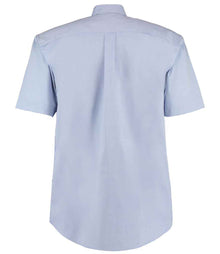 Kustom Kit Premium Short Sleeve Classic Fit Oxford Shirt K109 - K109 Light Blue Back