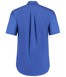 Kustom Kit Premium Short Sleeve Classic Fit Oxford Shirt K109 - K109 Royal Blue Back