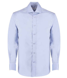 Kustom Kit Premium Long Sleeve Classic Fit Oxford Shirt K118 - Light Blue