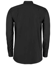 Kustom Kit Long Sleeve Classic Fit Workforce Shirt K140 - K140 Black Back