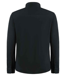 Kustom Kit Long Sleeve Superwash® 60°C Piqué Shirt K143 - K143 Black Back