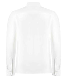 Kustom Kit Long Sleeve Superwash® 60°C Piqué Shirt K143 - K143 White Back
