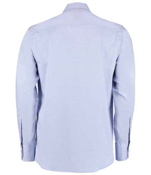 Kustom Kit Premium Long Sleeve Tailored Oxford Shirt K188 - K188 Light Blue Back