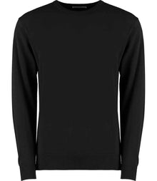 Kustom Kit Arundel Crew Neck Sweater K253 - Black