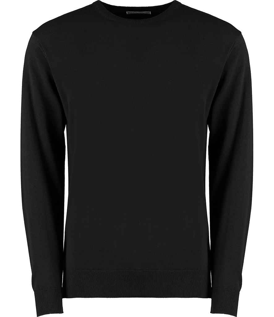 Kustom Kit Arundel Crew Neck Sweater K253 - Black
