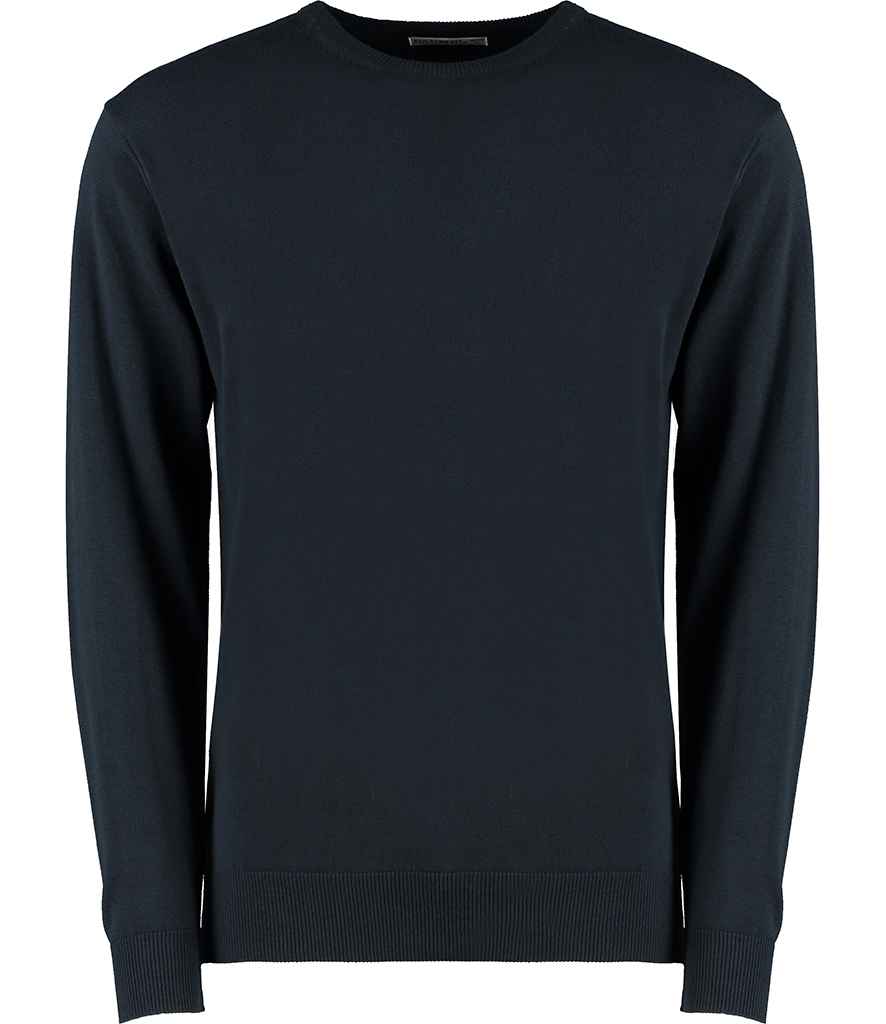Kustom Kit Arundel Crew Neck Sweater K253 - Navy