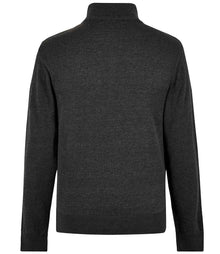 Kustom Kit Regular Fit Arundel 1/4 Zip Sweater K254 - K254 Graphite Grey Back