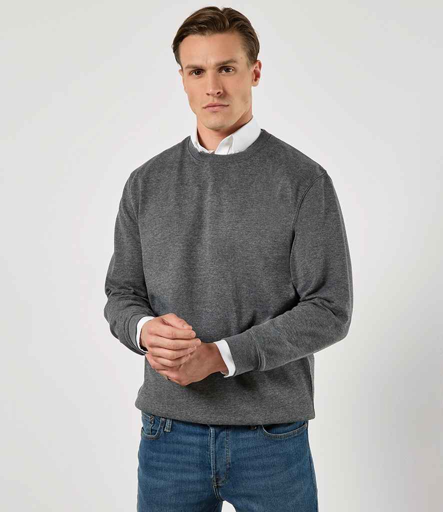 Kustom Kit Klassic Sweatshirt K302 - K302 Dark Grey Marl Model