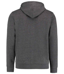 Kustom Kit Klassic Zip Hooded Sweatshirt K303 - K303 Dark Grey Marl Back