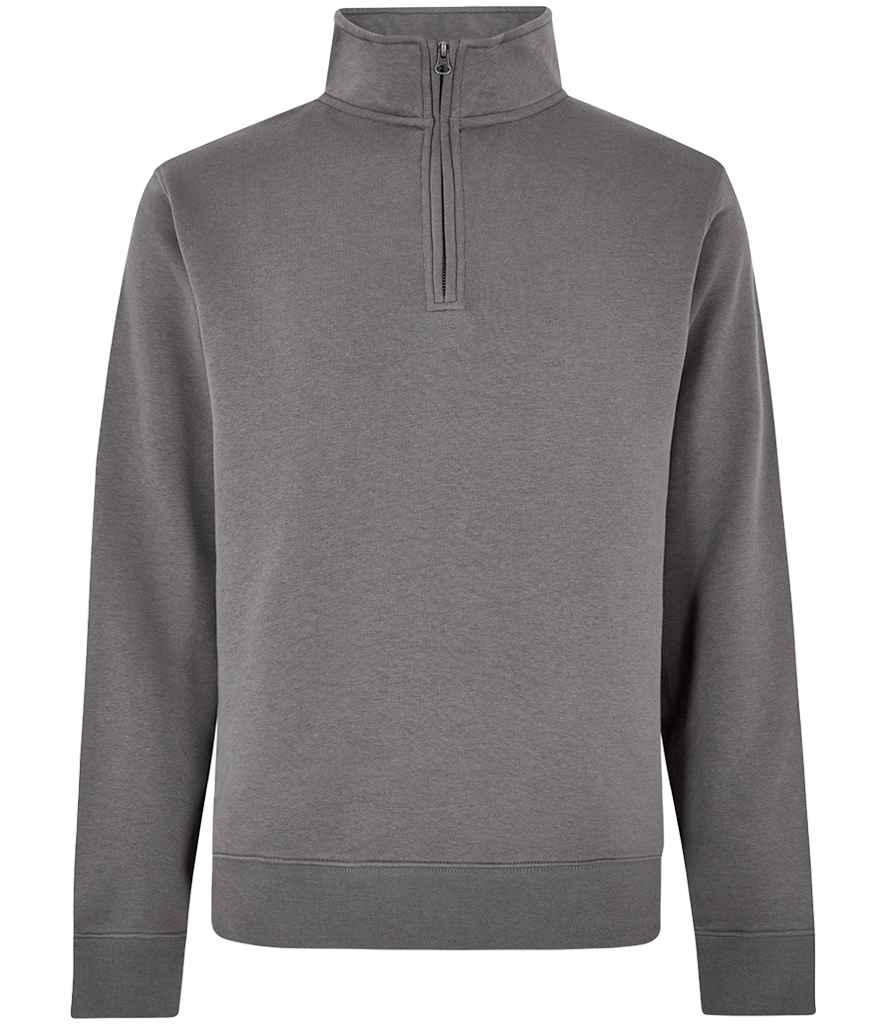 Kustom Kit 1/4 Zip Sweatshirt K335 - Dark Grey