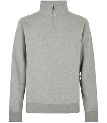Kustom Kit 1/4 Zip Sweatshirt K335 - Heather Grey