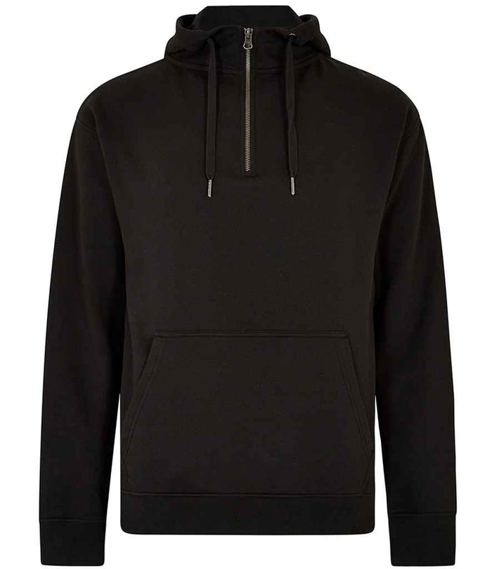 Kustom Kit 1/4 Zip Hoodie K336 - Black