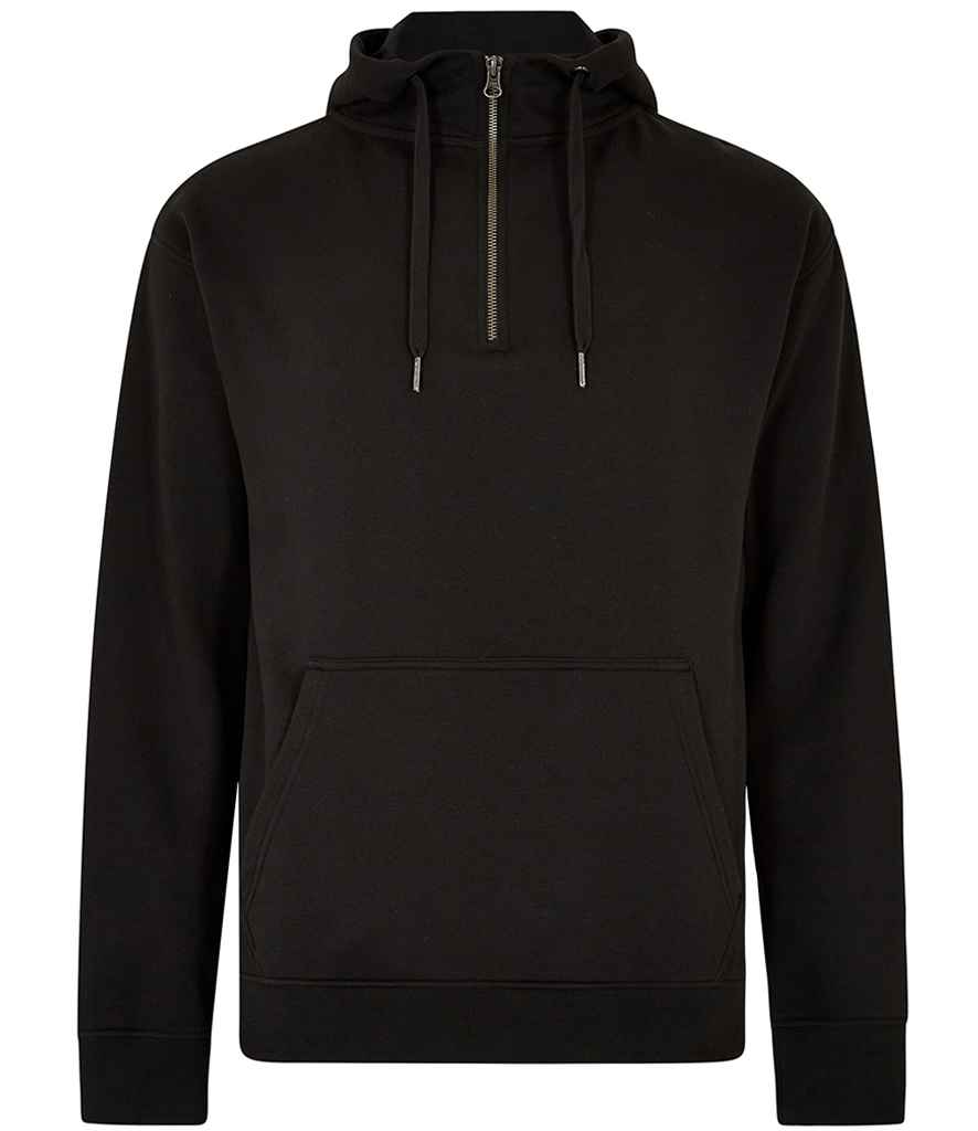 Kustom Kit 1/4 Zip Hoodie K336 - Black