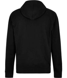Kustom Kit Regular Fit Piqué Zipped Pocket Hoodie K338 - K338 Black Back