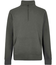 Kustom Kit Regular Fit 1/4 Zip Piqué Sweatshirt K339 - Dark Grey