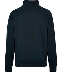 Kustom Kit Regular Fit 1/4 Zip Piqué Sweatshirt K339 - K339 Navy Back