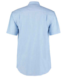 Kustom Kit Short Sleeve Classic Fit Workwear Oxford Shirt K350 - K350 Light Blue Back