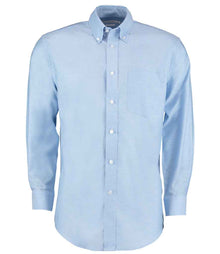 Kustom Kit Long Sleeve Classic Fit Workwear Oxford Shirt K351 - Light Blue