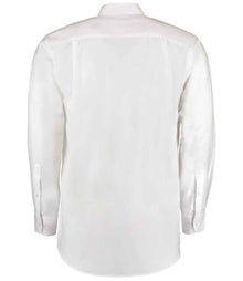 Kustom Kit Long Sleeve Classic Fit Workwear Oxford Shirt K351 - K351 White Back