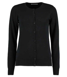 Kustom Kit Ladies Arundel Round Neck Cardigan K355 - Black
