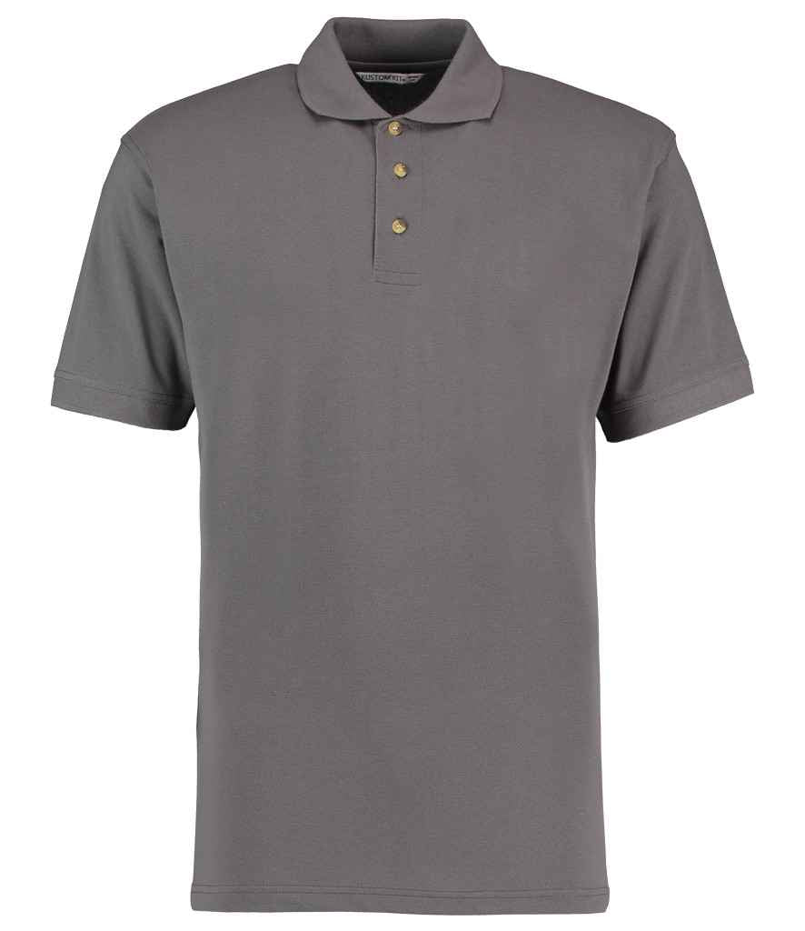 Kustom Kit Workwear Piqué Polo Shirt K400 - Charcoal