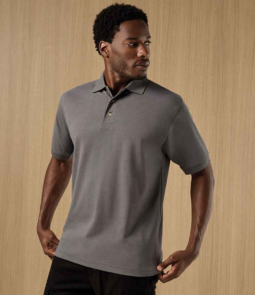 Kustom Kit Workwear Piqué Polo Shirt K400 - K400 Charcoal Model