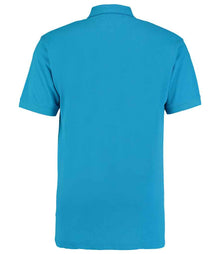 Kustom Kit Workwear Piqué Polo Shirt K400 - K400 Turquoise Blue Back