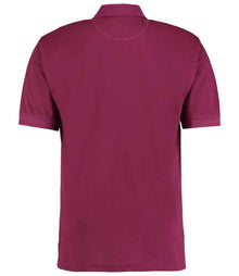 Kustom Kit Klassic Poly/Cotton Piqué Polo Shirt K403 - K403 Burgundy Back