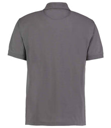 Kustom Kit Klassic Poly/Cotton Piqué Polo Shirt K403 - K403 Charcoal Back