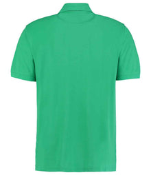 Kustom Kit Klassic Poly/Cotton Piqué Polo Shirt K403 - K403 Kelly Green Back