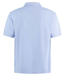 Kustom Kit Klassic Poly/Cotton Piqué Polo Shirt K403 - K403 Light Heather Blue Back