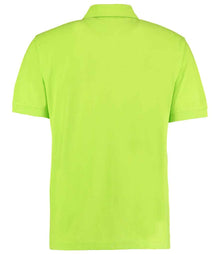 Kustom Kit Klassic Poly/Cotton Piqué Polo Shirt K403 - K403 Lime Green Back