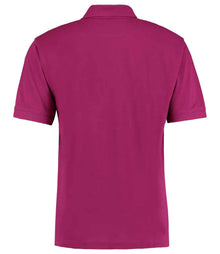Kustom Kit Klassic Poly/Cotton Piqué Polo Shirt K403 - K403 Magenta Back