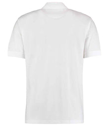 Kustom Kit Klassic Poly/Cotton Piqué Polo Shirt K403 - K403 White Back
