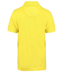 Kustom Kit Kids Klassic Poly/Cotton Piqué Polo Shirt K406 - K406 Canary Back