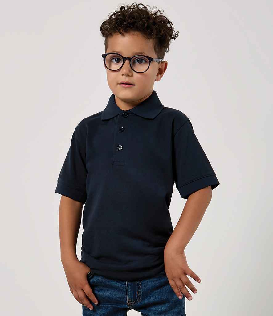 Kustom Kit Kids Klassic Poly/Cotton Piqué Polo Shirt K406 - K406 Navy Model