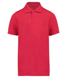 Kustom Kit Kids Klassic Poly/Cotton Piqué Polo Shirt K406 - Red