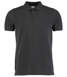 Kustom Kit Klassic Heavy Slim Fit Piqué Polo Shirt K408 - Graphite Grey
