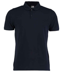 Kustom Kit Klassic Heavy Slim Fit Piqué Polo Shirt K408 - Navy