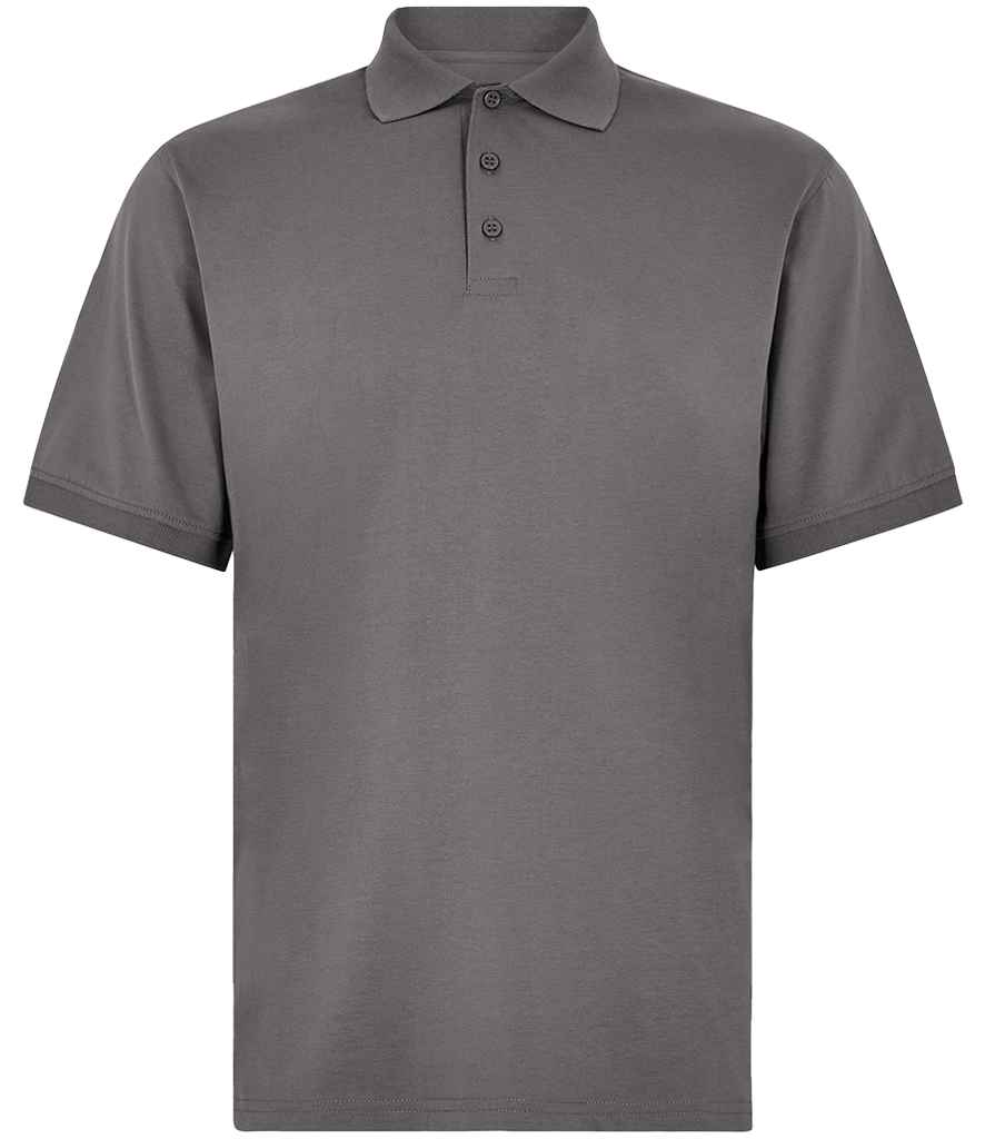 Kustom Kit Regular Fit Superwash® 60°C Jersey Polo Shirt K412 - Charcoal