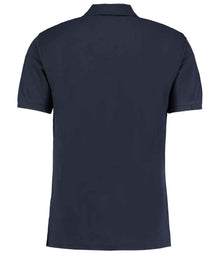Kustom Kit Klassic Slim Fit Poly/Cotton Piqué Polo Shirt K413 - K413 Navy Back