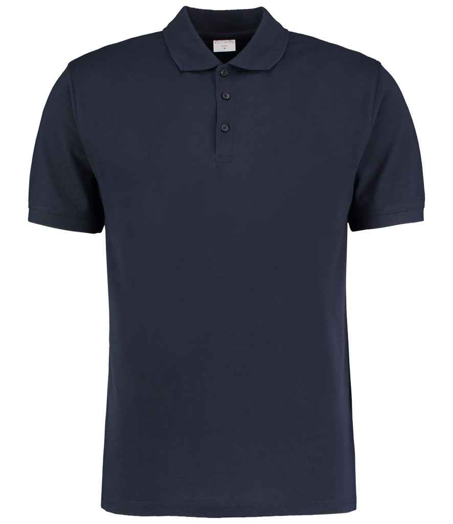 Kustom Kit Klassic Slim Fit Poly/Cotton Piqué Polo Shirt K413 - Navy