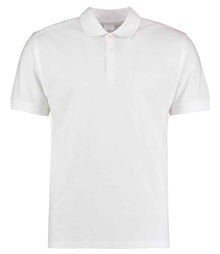 Kustom Kit Klassic Slim Fit Poly/Cotton Piqué Polo Shirt K413 - White