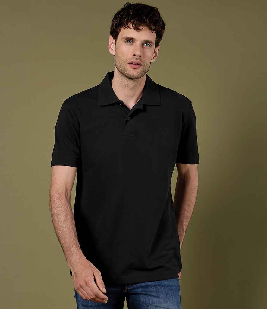 Kustom Kit Regular Fit Workforce Piqué Polo Shirt K422 - K422 Black Model