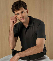 Kustom Kit Regular Fit Recycled Superwash® 60° Polo Shirt K423 - K423 Charcoal Model