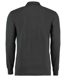 Kustom Kit Long Sleeve Poly/Cotton Piqué Polo Shirt K430 - K430 Graphite Grey Back