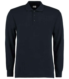 Kustom Kit Long Sleeve Poly/Cotton Piqué Polo Shirt K430 - Navy