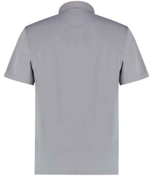 Kustom Kit Regular Fit Cooltex® Plus Superwash® 60°C Piqué Polo Shirt K444 - K444 Heather Solid Back