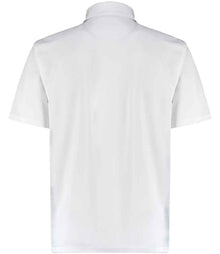 Kustom Kit Regular Fit Cooltex® Plus Superwash® 60°C Piqué Polo Shirt K444 - K444 White Back